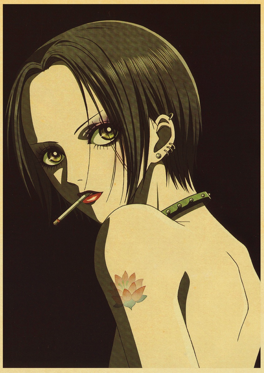 Anime Nana Vintage Poster Home Room Decor Art Painting Funny Wall Sticker For Coffee House Bar Kraft Paper Prints And Posters - 5