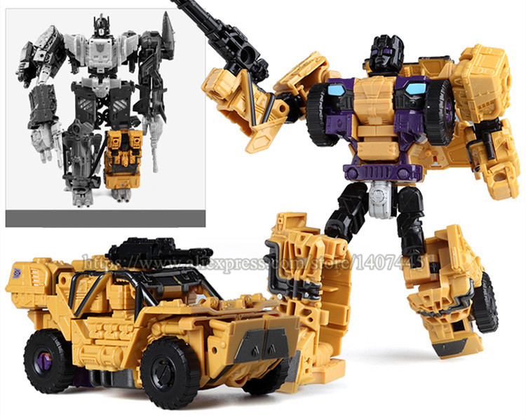 Animeinspired Transformable Oversize Devastator Robot Car Dinosaur And Motorcycle Action Figure Toy For Kids - 49