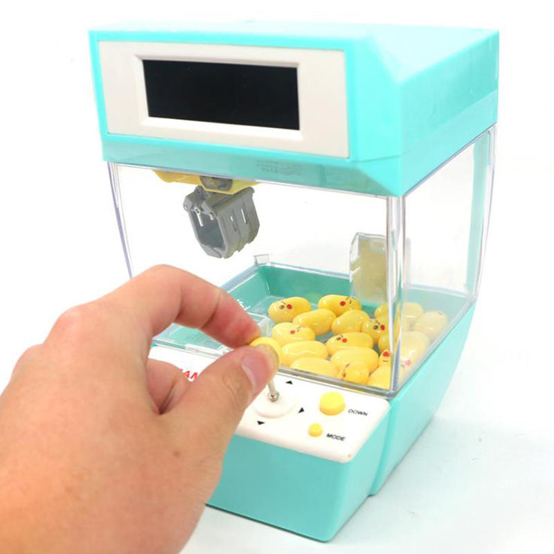 Coin Operated Mini Game Machine With Fun Play Alarm Clock Features For Kids And Adults - 8