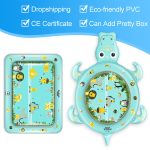 Designs Baby Kids Water Play Mat Inflatable Pvc Infant Tummy Time Playmat Toddler For Activity Center - 2