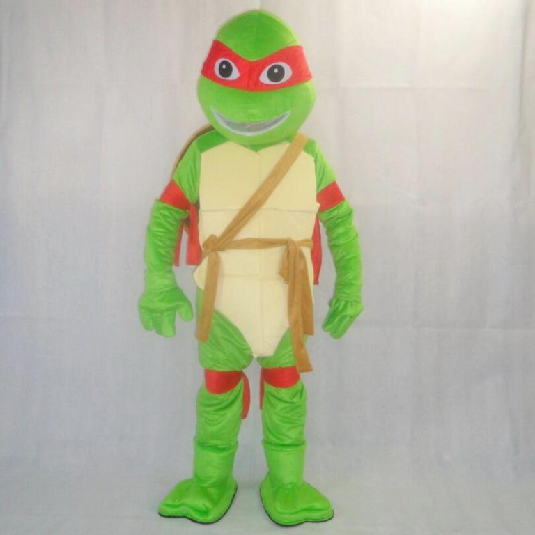 Ninja Turtle Mascot Costume For Parties And Events Adult Size Free Shipping Up