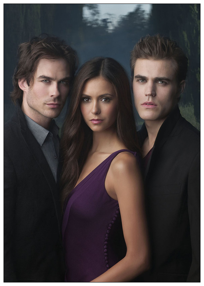Buy Three And Get One Free The Vampire Diaries Poster Brown Paper Vintage Decor Living Room Bedroom Cafe Wall - 3