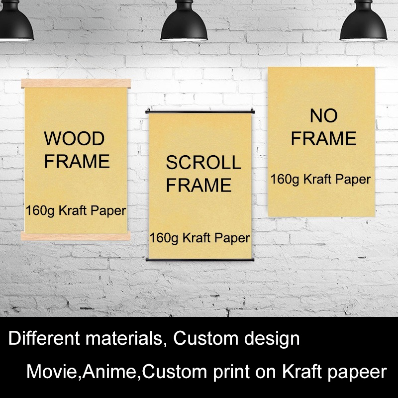 Singer Poster Kraft Paper Posters Vintage Classic Music Band Retro Decor Rapper Painting Picture For Home Room Bar Wall - 6