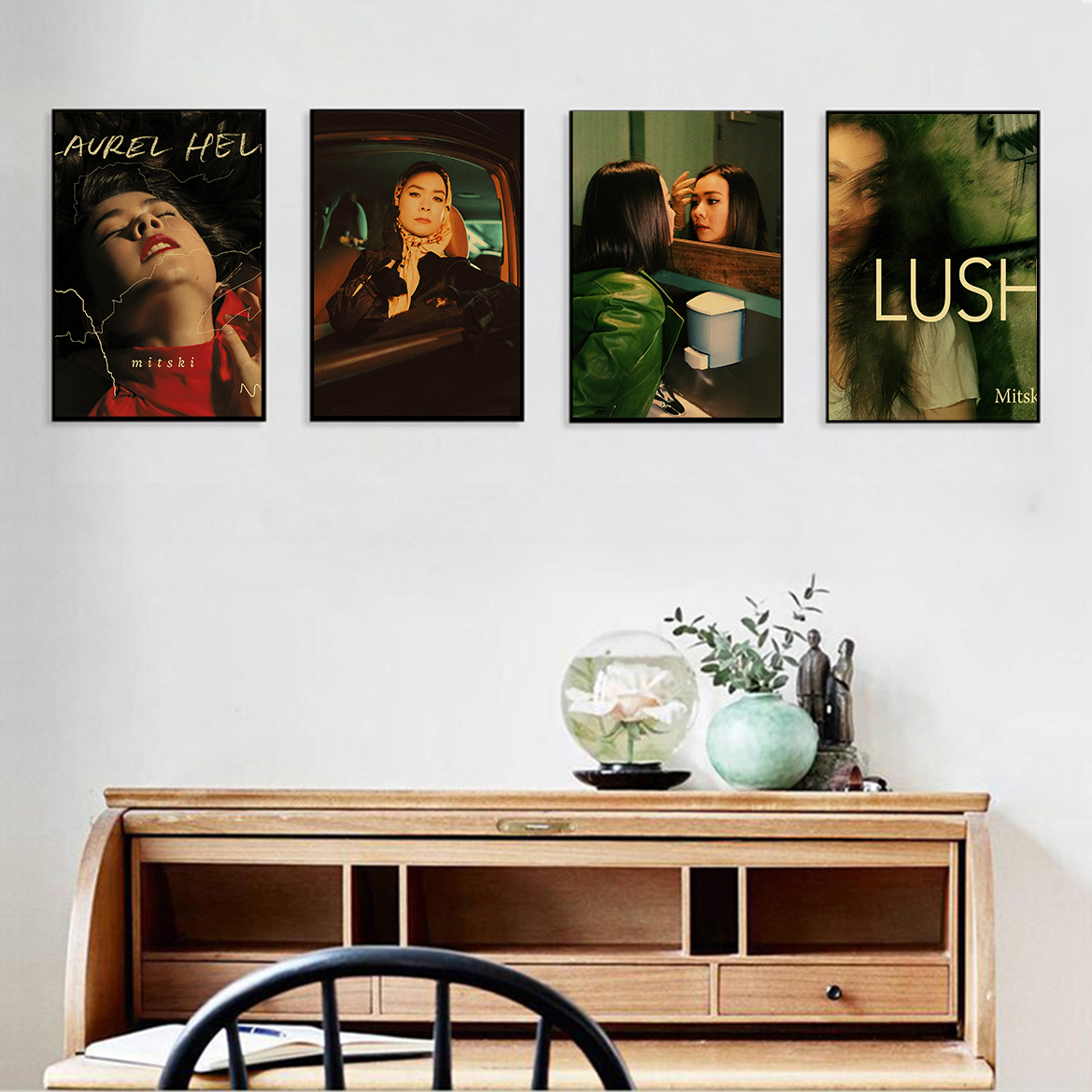 Singer Mitski Posters Be The Cowboy Retro Kraft Paper Vintage Room Home Bar Cafe Decor Gift Print Aesthetic Art Wall Paintings - 3