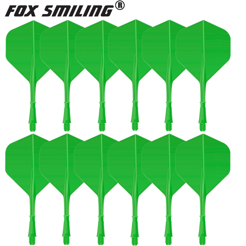 Fox Smiling 12pcs Durable Dart Flights And Shafts Antifall Integrated 2ba Screw Dart Accessories Set - 19