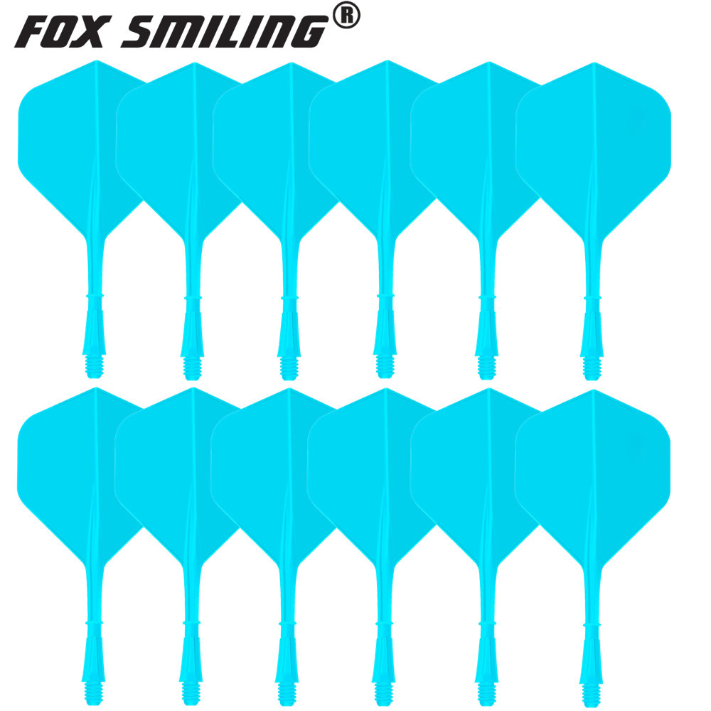 Fox Smiling 12pcs Durable Dart Flights And Shafts Antifall Integrated 2ba Screw Dart Accessories Set - 14