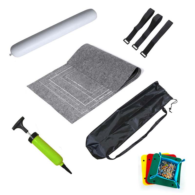 Portable Puzzle Roll Mat Felt Storage Bag For 15003000 Pieces Travelfriendly Accessory - 10