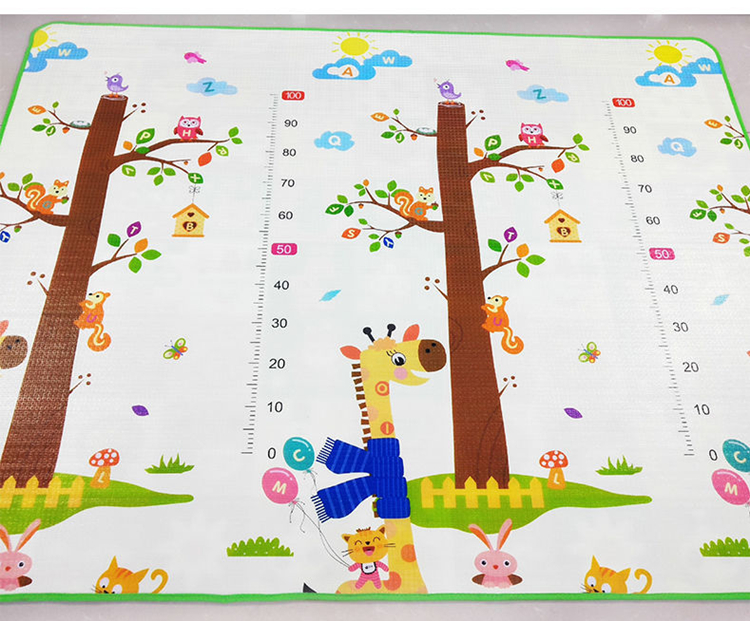 Cartoonthemed Xpe Puzzle Baby Play Mat 200x180cm Foldable Kids Climbing Rug Childrens Game Mats Educational Toy - 8