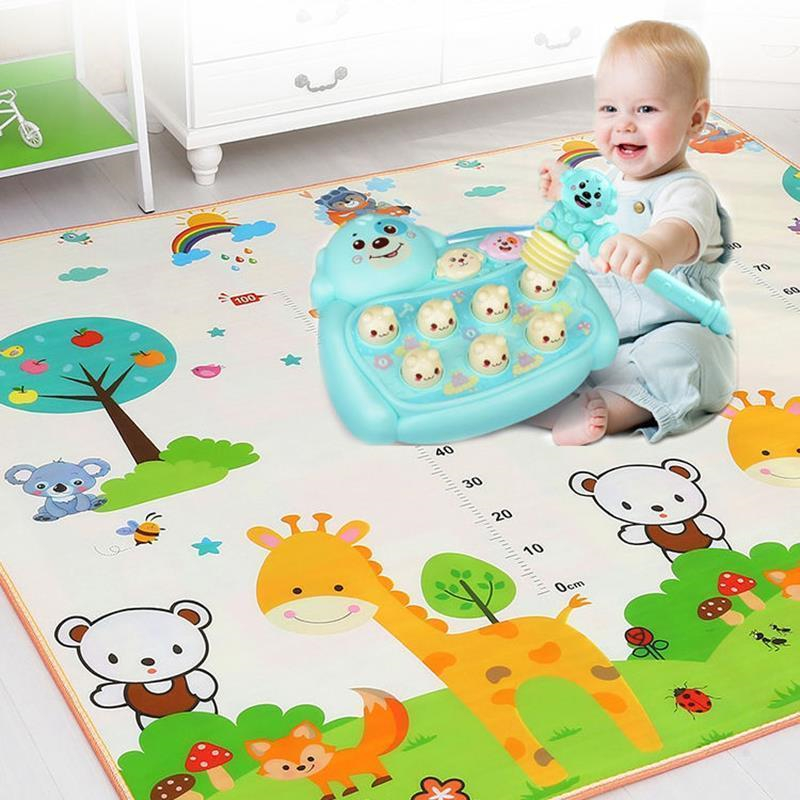 Cartoonthemed Xpe Puzzle Baby Play Mat 200x180cm Foldable Kids Climbing Rug Childrens Game Mats Educational Toy - 1