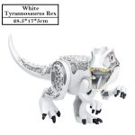 Jurassic World Dino Park Large Dinosaurs Figures Bricks Building Blocks Tyrannosaurus Indominus T-rex Velociraptor Toys Kid Gift - 5
