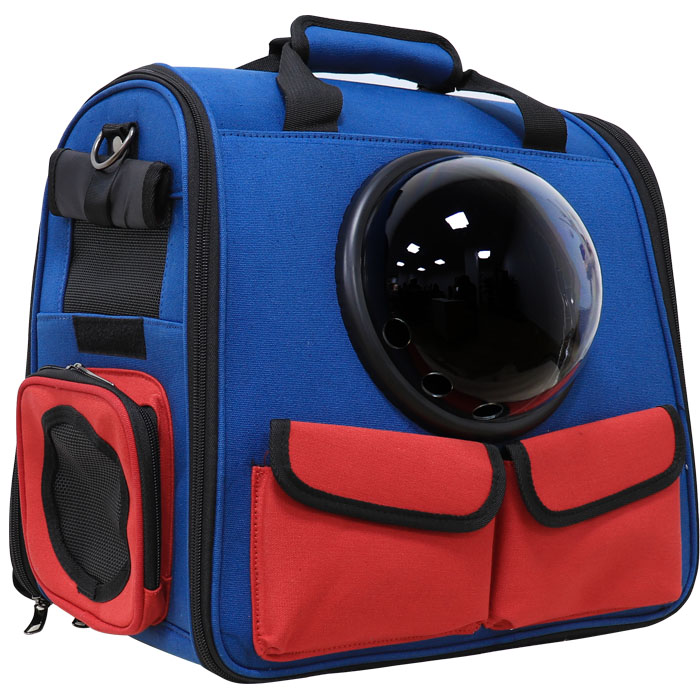 Portable Pet Carrier Backpack Foldable Astronaut Capsule For Cats Dogs Handbag Shoulder Tote Travel Bag - 12