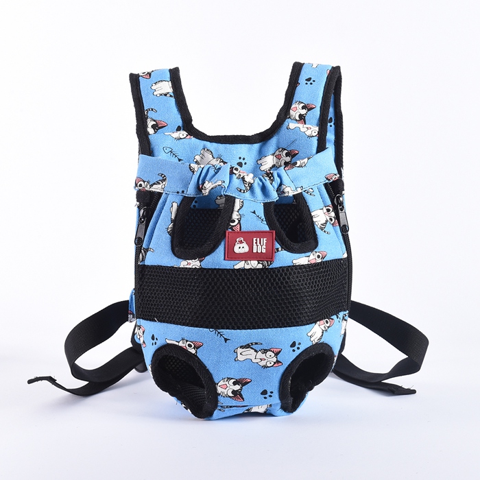 Pet Backpack Carrier For Small To Medium Dogs Cats Luxury Outdoor Travel Carrying Transport Bag - 18