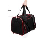 Expandable Pet Carrier For Small Dogs Cats Soft Sided Crate Airline Approved Kennel Car Travel Bag Multifunction - 5