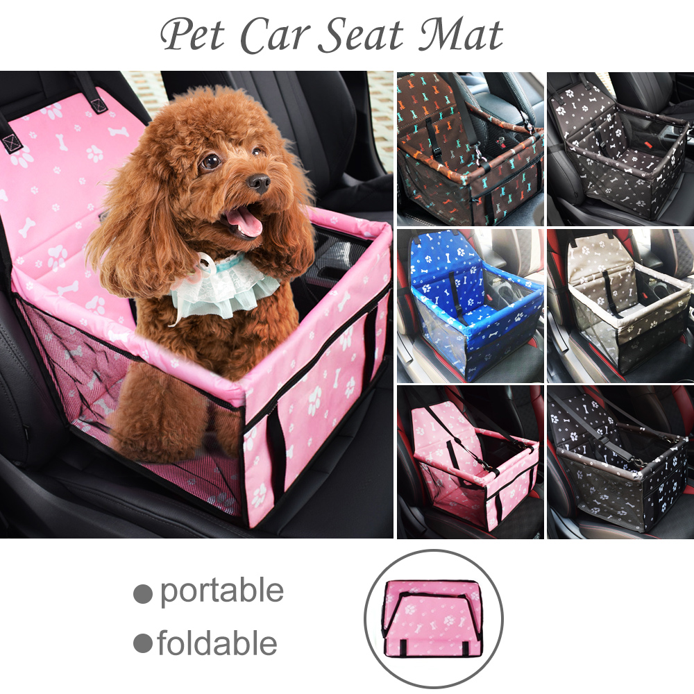 Waterproof Pet Dog And Cat Car Seat Cover Safe Travel Carrier Outdoor Mesh Hanging Bag For Puppy And Kittens - 2