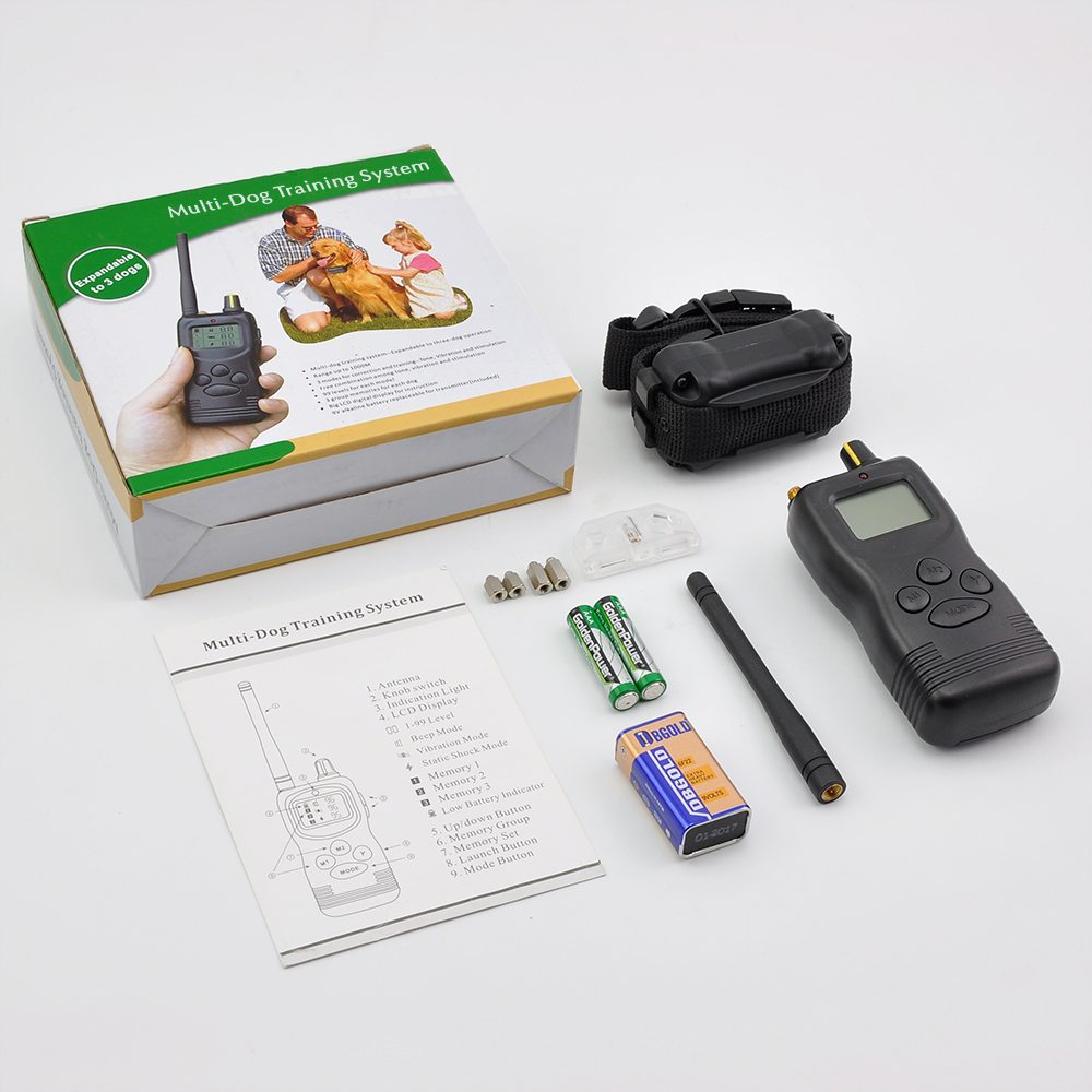 Petrainer 9001 Advanced Multidog System 1000m Remote Control Dog Training Collar Antibark Controller Waterproof And Rechargeable - 5