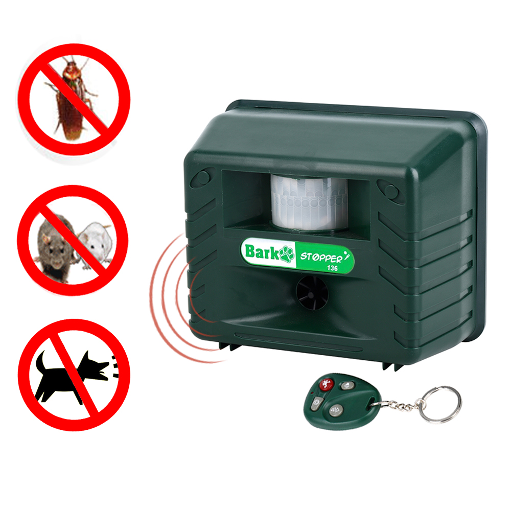 Ultrasonic Antibarking Dog Collar Outdoor Training Device Nobark Control Silencer Repellent Tool - 4