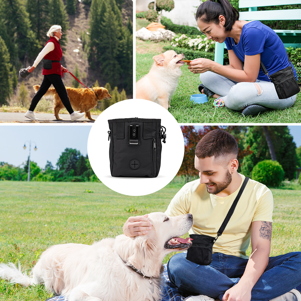 Outdoor Dog Training Treat Bag Portable Snack Bait Pouch With Waist Strap For Pet Feeding And Training Pack For Dog Owners - 2