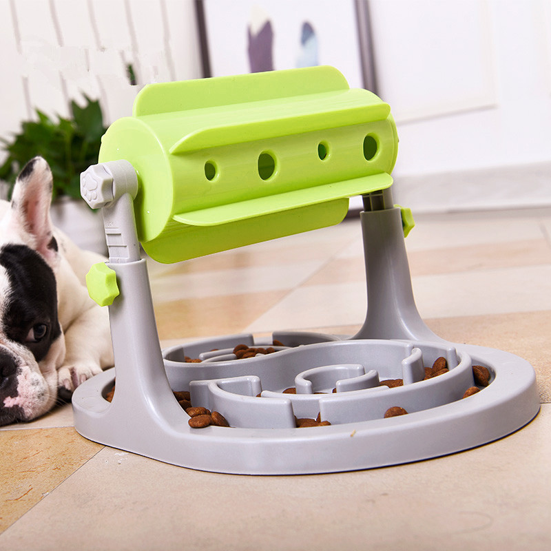 Interactive Pet Iq Training Toy Slow Feeder Puzzle Game Fun Dog Cat Bowl Entertainment - 7