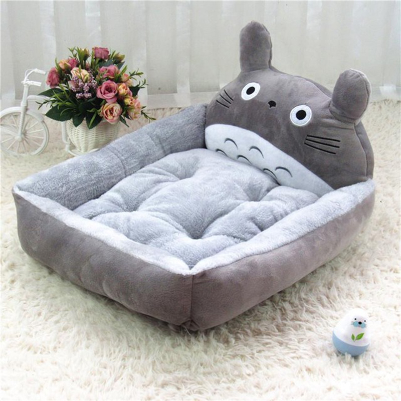 Large Dog Bed For Golden Retriever Washable Removable Teddy Cartoon Pet Nest Cozy Mat Accessories - 10