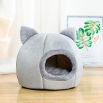 Foldable Pet Dog Cat Tent House Kennel Winter Warm Nest Soft Sleeping Pad Animal Puppy Cave Mat Supply - 5