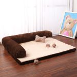 Dog Bed Soft Pet Cat Sofa Beds Big Kennel Cushion Mat Puppy German Shepherd L Shaped Couch For Large Small Dogs - 3