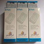 3 Box Lot Filter For Pet Fountain Water 3pack