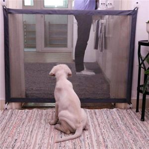 Pet Dog Fence Gate Safe Guard Safety Enclosure Fences The Ingenious Mesh Magic