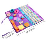 Pet Dog Snuffle Mat Sniffing Training Blanket Detachable Fleece Pads Relieve Stress Nosework Puzzle Toy Nose Pad - 4