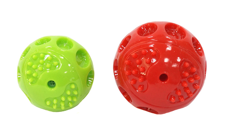 Ultradurable Bouncing Squeaky Dog Ball Toy Bite Resistant Ideal For Small To Large Dogs - 4