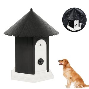 Anti Barking Device Pet Dog Ultrasonic Collars Repeller Outdoor Stop No Bark Control Training