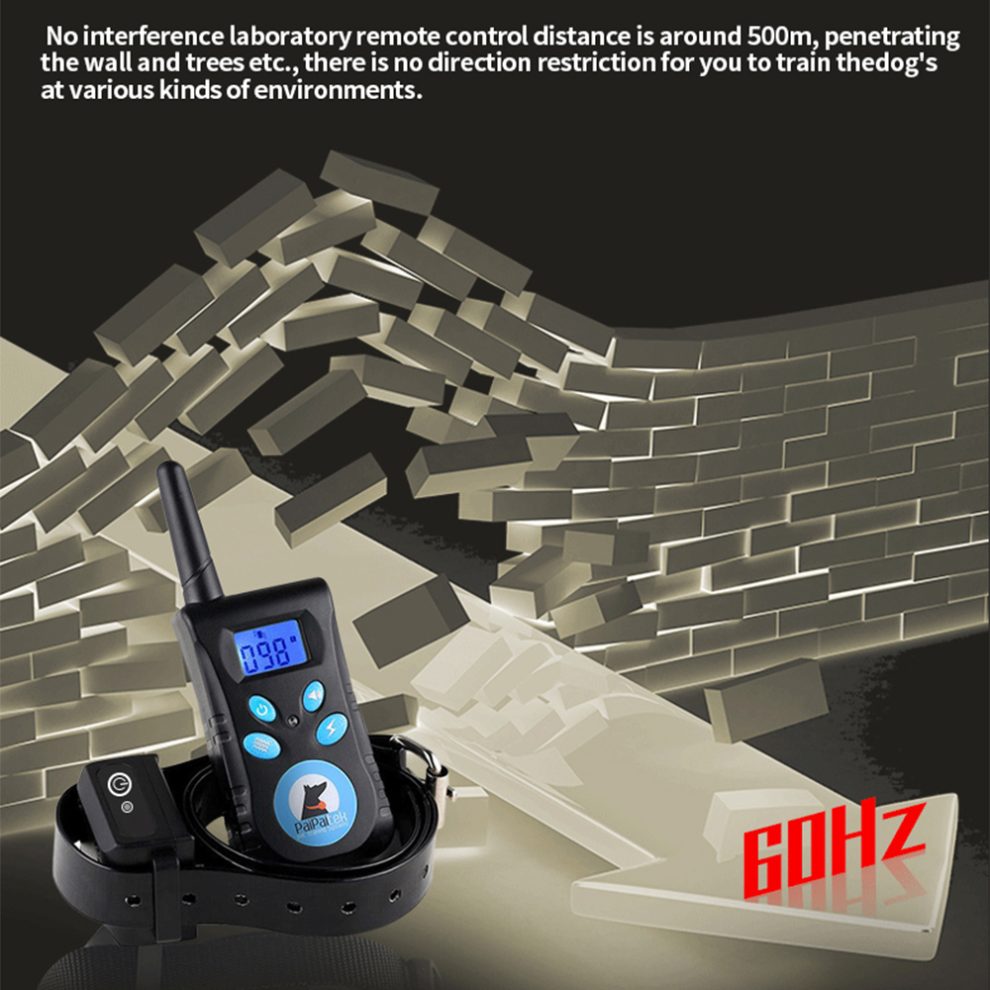 Paipaitek Dog Training Collar With Remote 2in1 Automatic Bark Stop