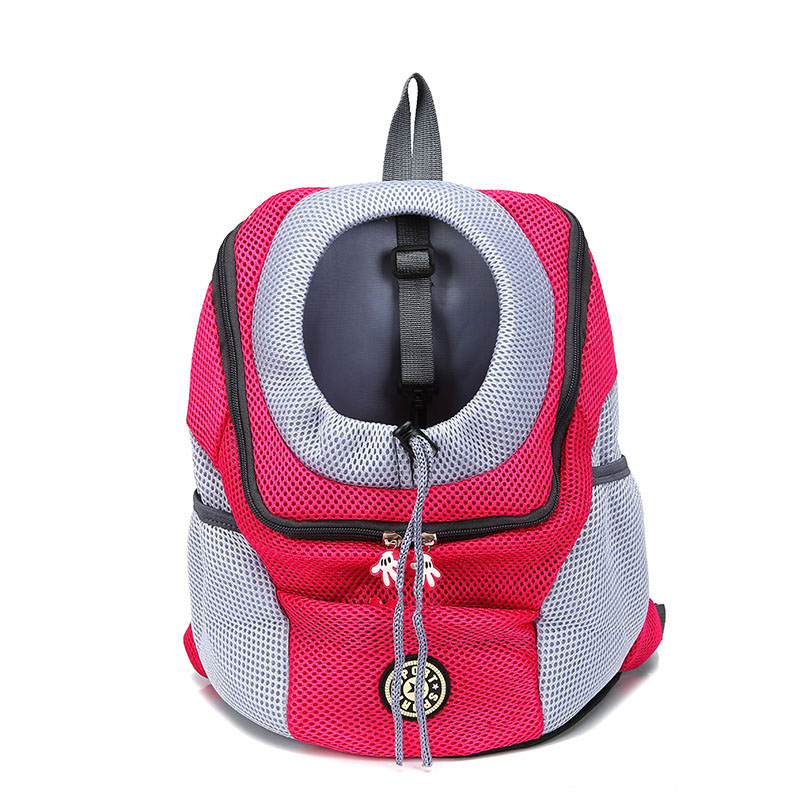 Portable Double Shoulder Venxuis Pet Dog Carrier Backpack With Front Mesh Head For Outdoor Travel - 12