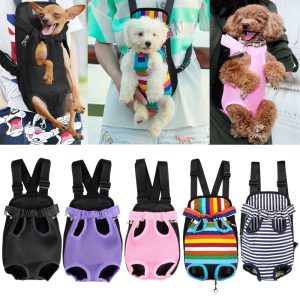 Puppy Dog Bag Pet Carrier Pouch Breathable Mesh Shoulder Backpack For Small Medium Cats Chihuahua Outdoor Travel Play