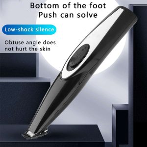Usb Rechargeable Dog Cat Foot Hair Trimmer Pet Grooming Tool Mini Electrical Clipper Shaving Trimming Machine Built-in - 2