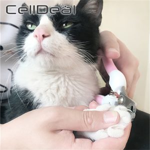 Professional Pet Nail Clippers Dog Cat Stainless Steel Two-color Labor-saving Convenient Beauty Cleaning - 2