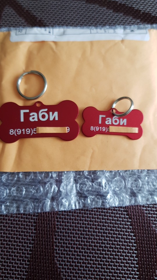 Personalized Stainless Steel Dog Cat Id Tags With Custom Engraving For Name And Number - 7