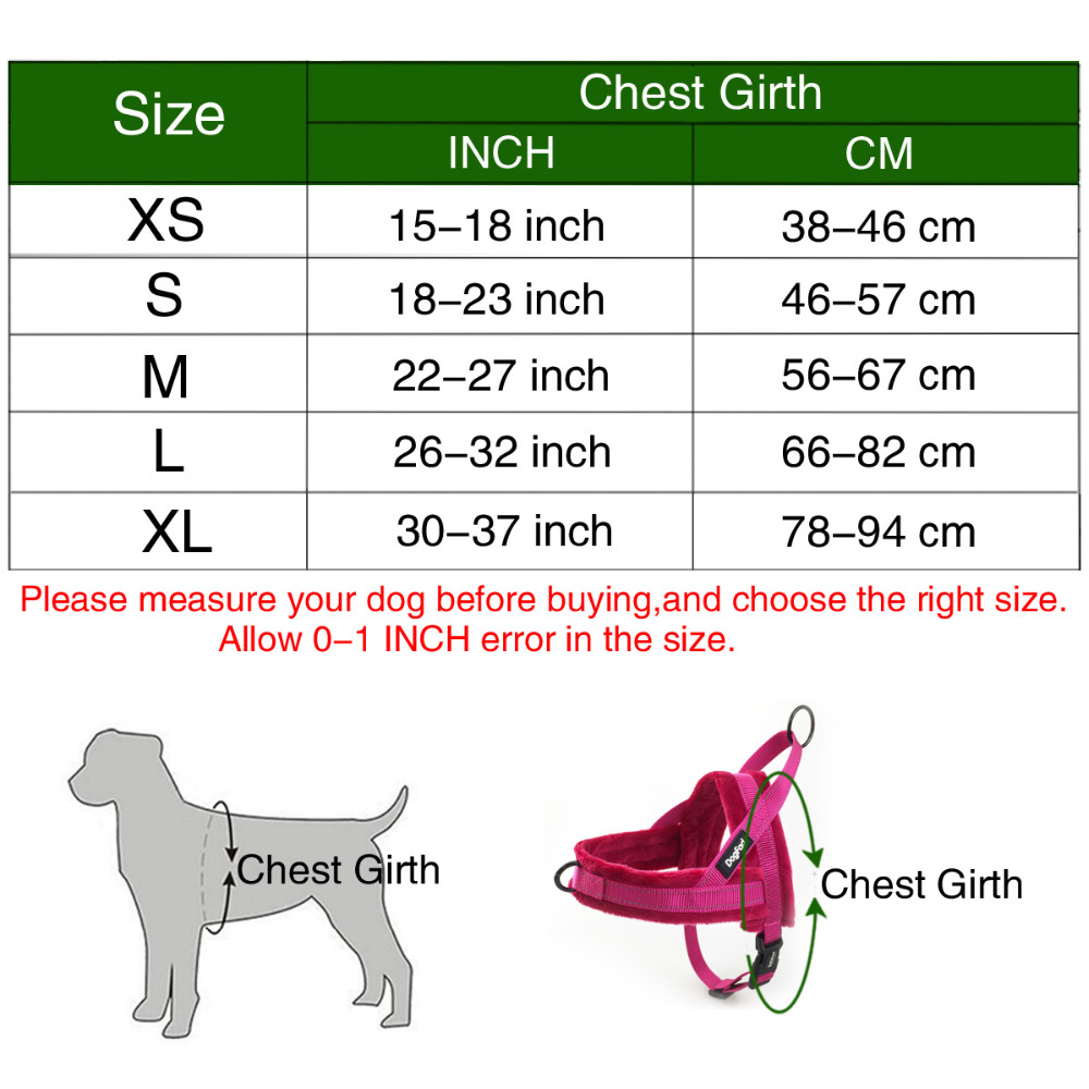 Adjustable Reflective Nopull Dog Harness Padded Flannel Vest For Small Medium Large Dogs Ideal For Walking And Training - 1