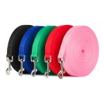 Dog Leash For Medium Large Dogs Pet Puppy Cat Walking Training Lead Rope Big Nylon Long Leashes 6m 10m 15m 20m 30m 50m