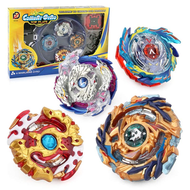 Bey Battle Blade Boys Toys Gift Spinning Tops Gt Burst Turbo Metal Fusion Bay With Arena & Launcher Set