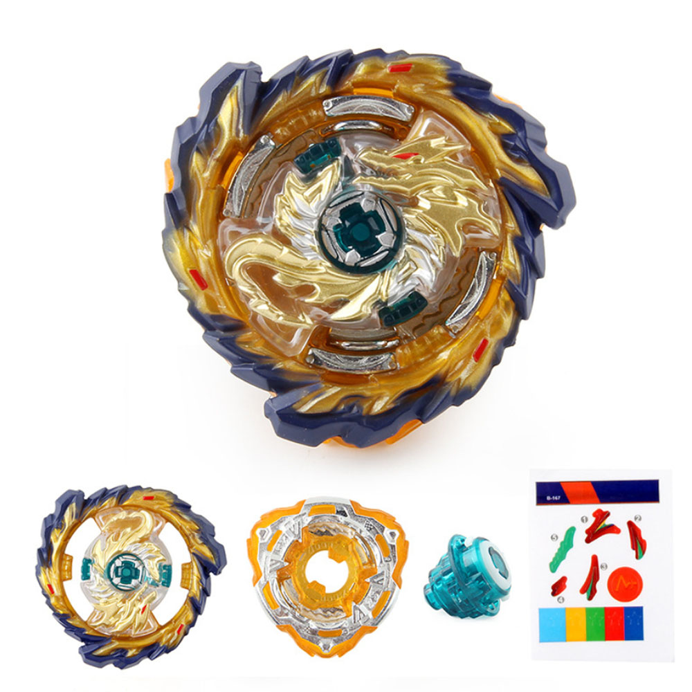 Beyblade Burst Gt Sparking Toy Metal God Fafnir Bey Blade Launcher With Arena For All Models - 5