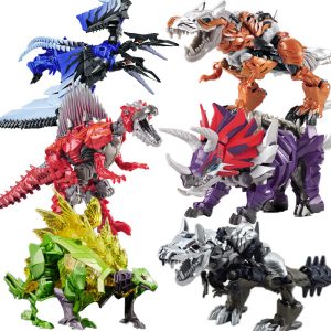 Weijiang Oversize 25cm Alloy Transformation Movie 5 Kids Toy Cool Dinosaur Model Anime Action Figure Robot Classic Boy Gift