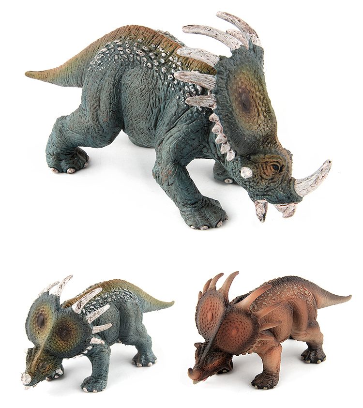 Jurassic Dinosaurs Collection Carnotaurus Stegosaurus Triceratops Action Figures Plastic Animal Models Educational Toy Gift - 17