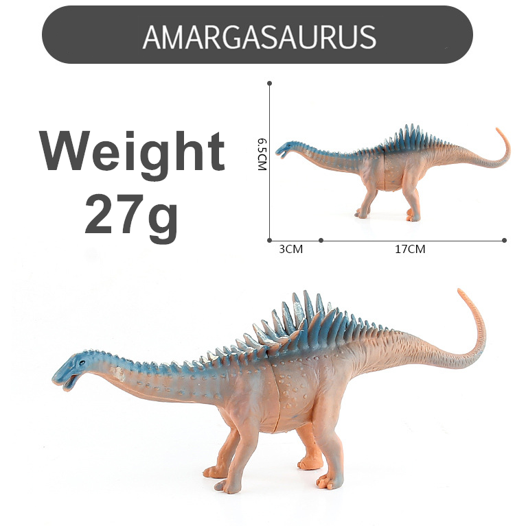 Jurassic Dinosaur Toy Models Indominus Rex Tyrannosaurus Triceratops Brontosaurus Small 15cm 13 Unique Styles - 57