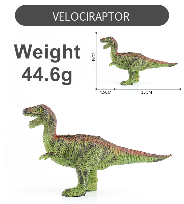 Jurassic Dinosaur Toy Models Indominus Rex Tyrannosaurus Triceratops Brontosaurus Small 15cm 13 Unique Styles - 53