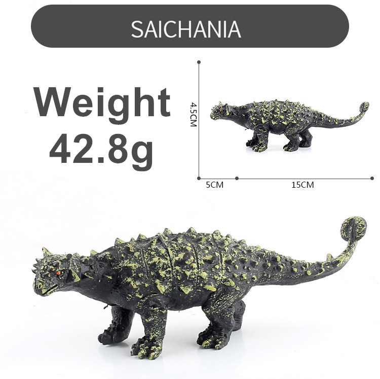 Jurassic Dinosaur Toy Models Indominus Rex Tyrannosaurus Triceratops Brontosaurus Small 15cm 13 Unique Styles - 51