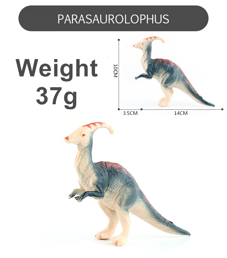 Jurassic Dinosaur Toy Models Indominus Rex Tyrannosaurus Triceratops Brontosaurus Small 15cm 13 Unique Styles - 45