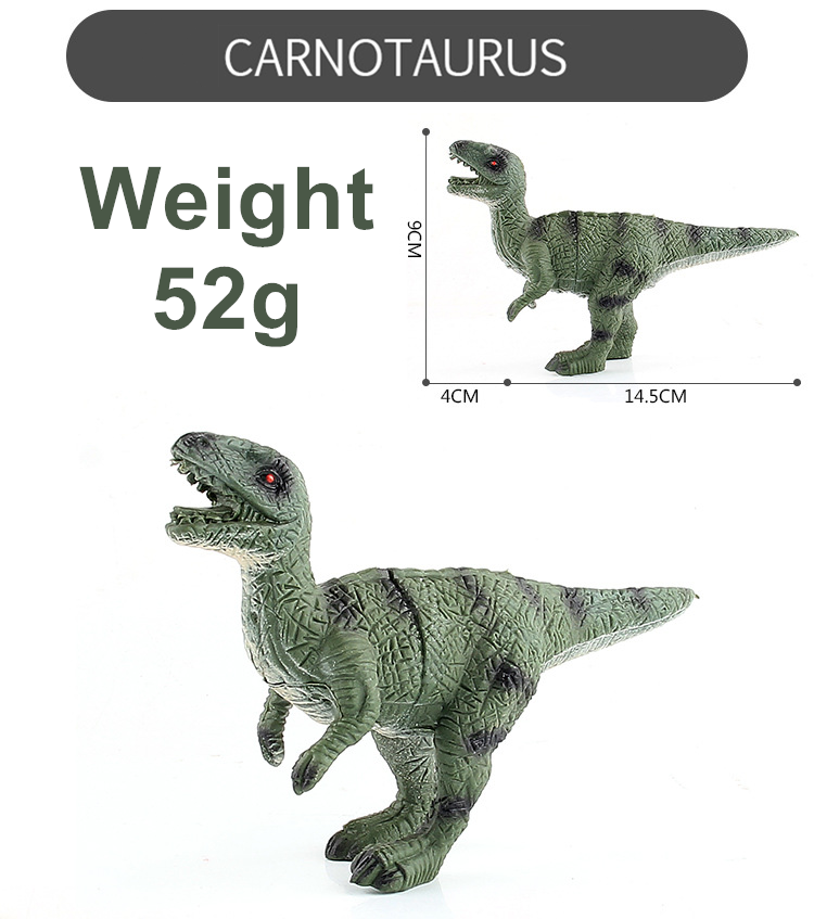 Jurassic Dinosaur Toy Models Indominus Rex Tyrannosaurus Triceratops Brontosaurus Small 15cm 13 Unique Styles - 37