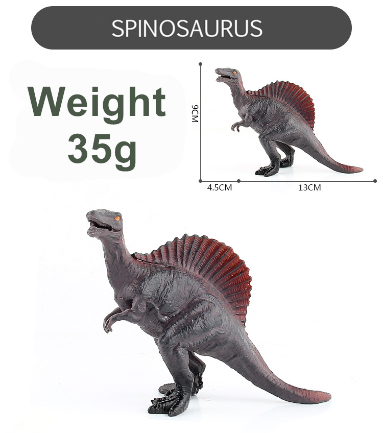 Jurassic Dinosaur Toy Models Indominus Rex Tyrannosaurus Triceratops Brontosaurus Small 15cm 13 Unique Styles - 33