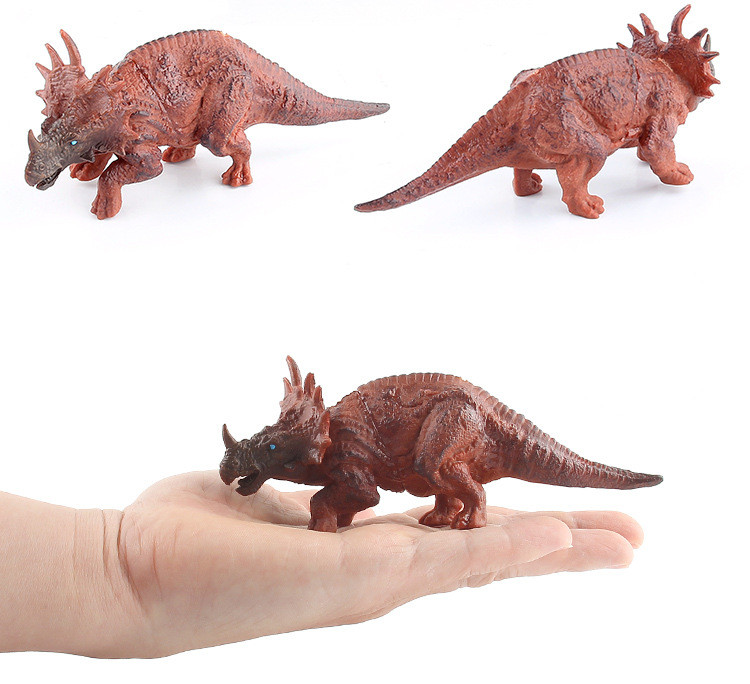 Jurassic Dinosaur Toy Models Indominus Rex Tyrannosaurus Triceratops Brontosaurus Small 15cm 13 Unique Styles - 21