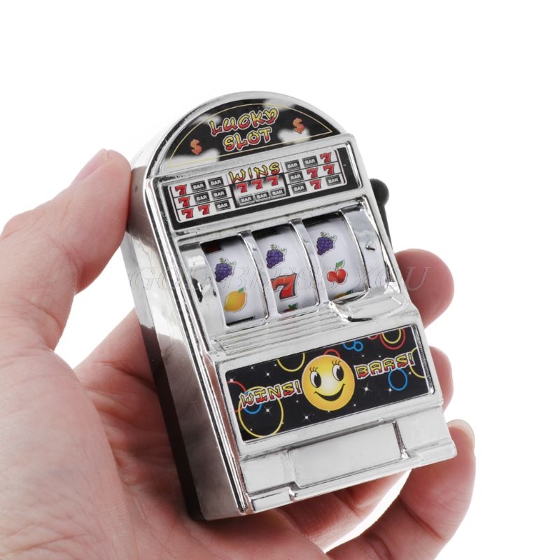 Portable Mini Fruit Slot Machine Fun Casinostyle Jackpot Game For Home Entertainment - 5